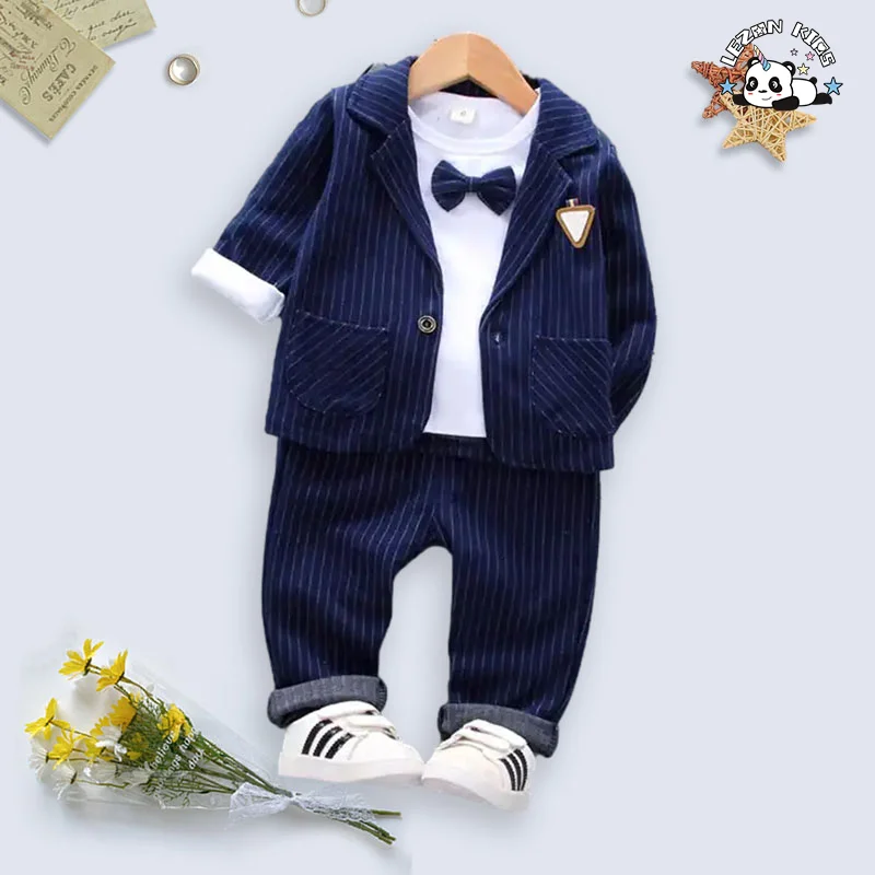 LEZONKIDS - Novo Conjunto Infantil Primavera Outono Meninos e Meninas Manga Longa Venda Direta da Fábrica